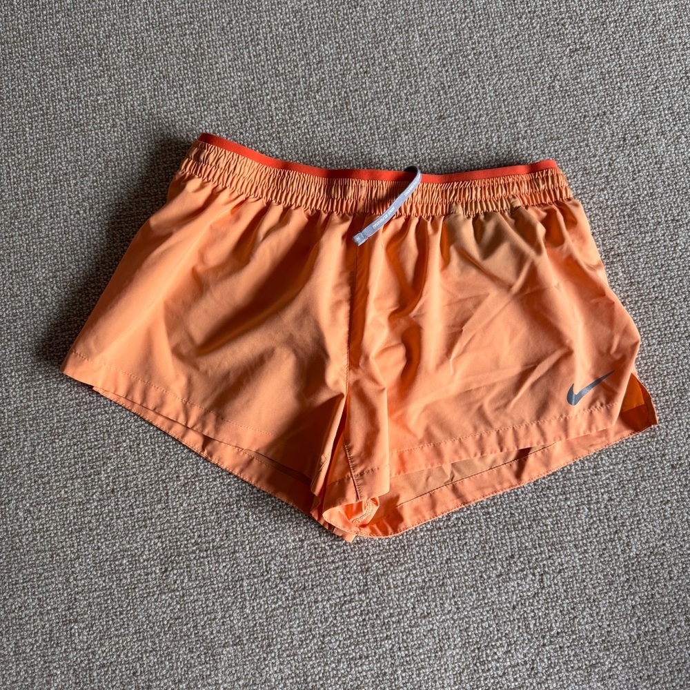 Nike Orange Athletic Shorts